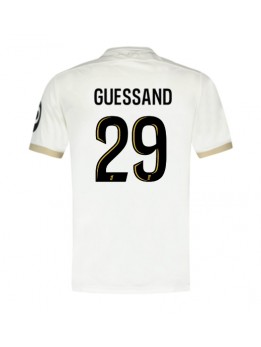 OGC Nice Evann Guessand #29 Replika Borta Kläder 2024-25 Kortärmad